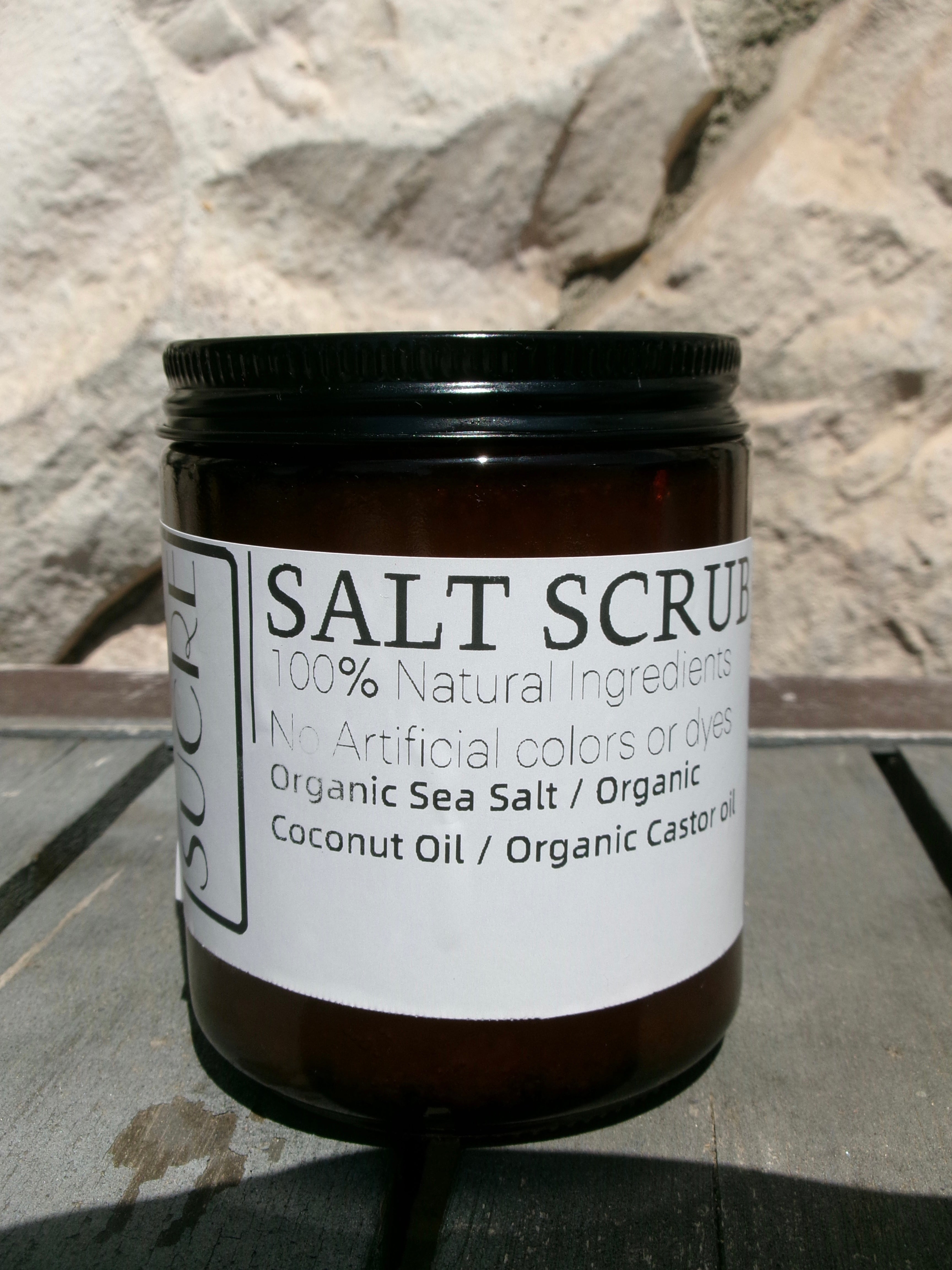 Organic Salt Scrub