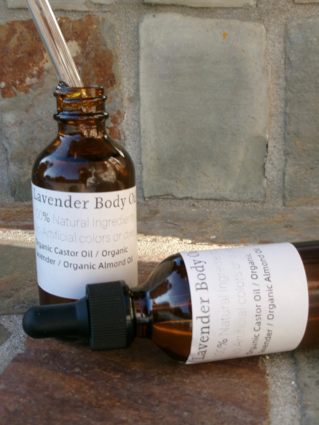 Organic Body Oil + Organic Lavender