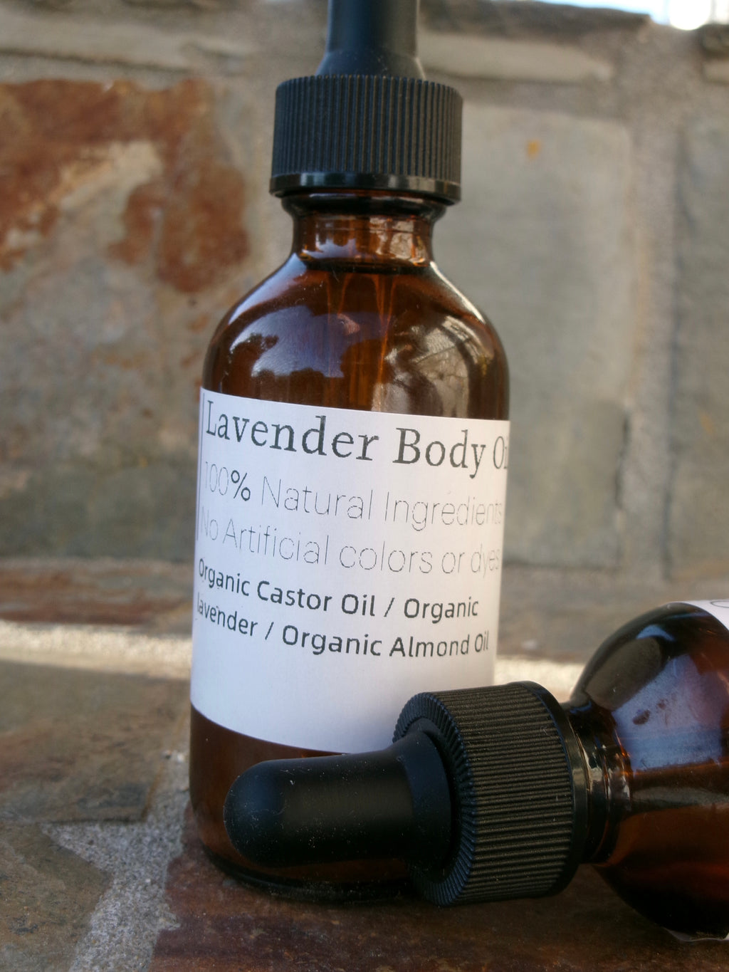 Organic Body Oil + Organic Lavender