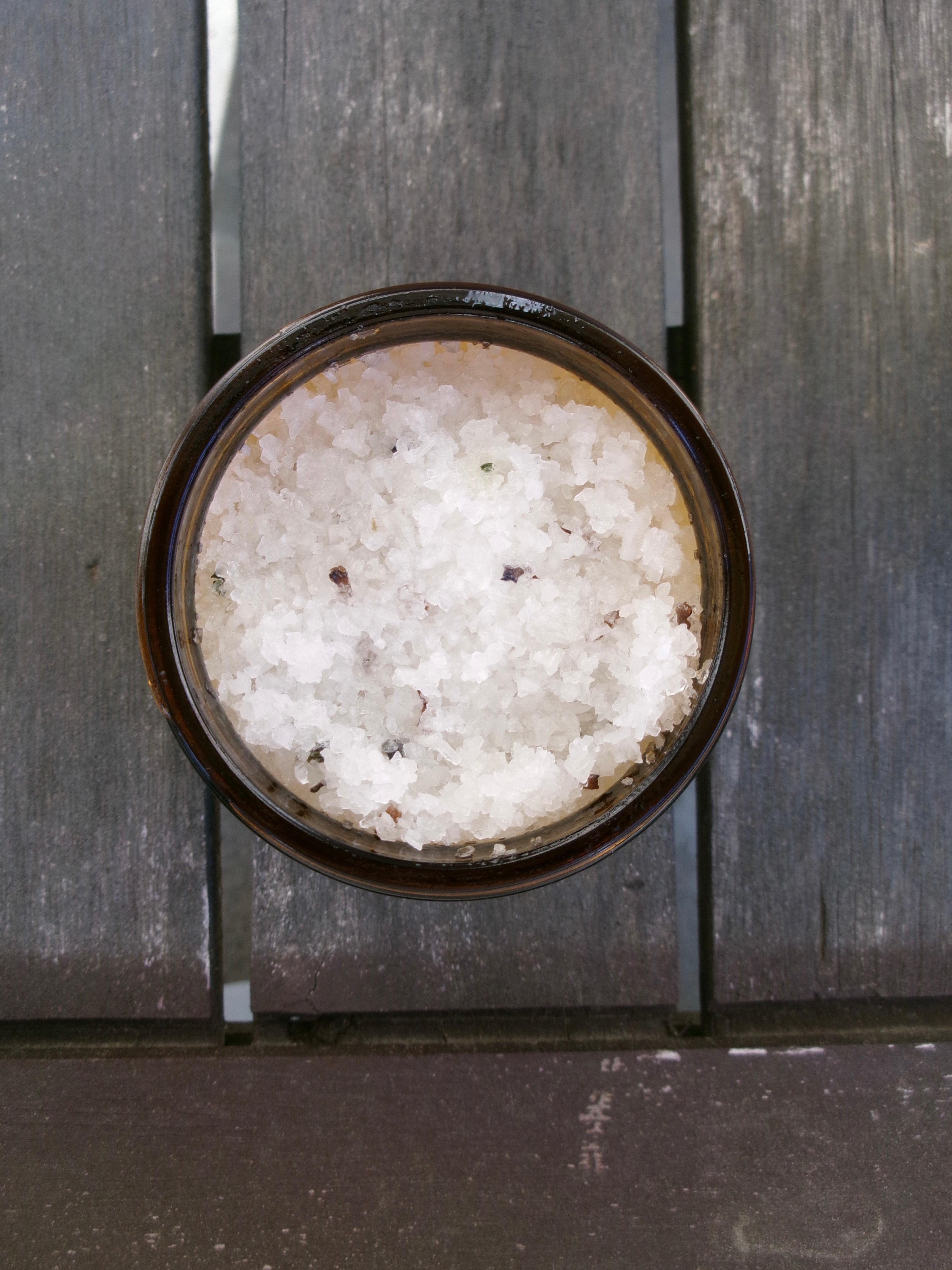 Organic Salt Scrub + Organic Lavender