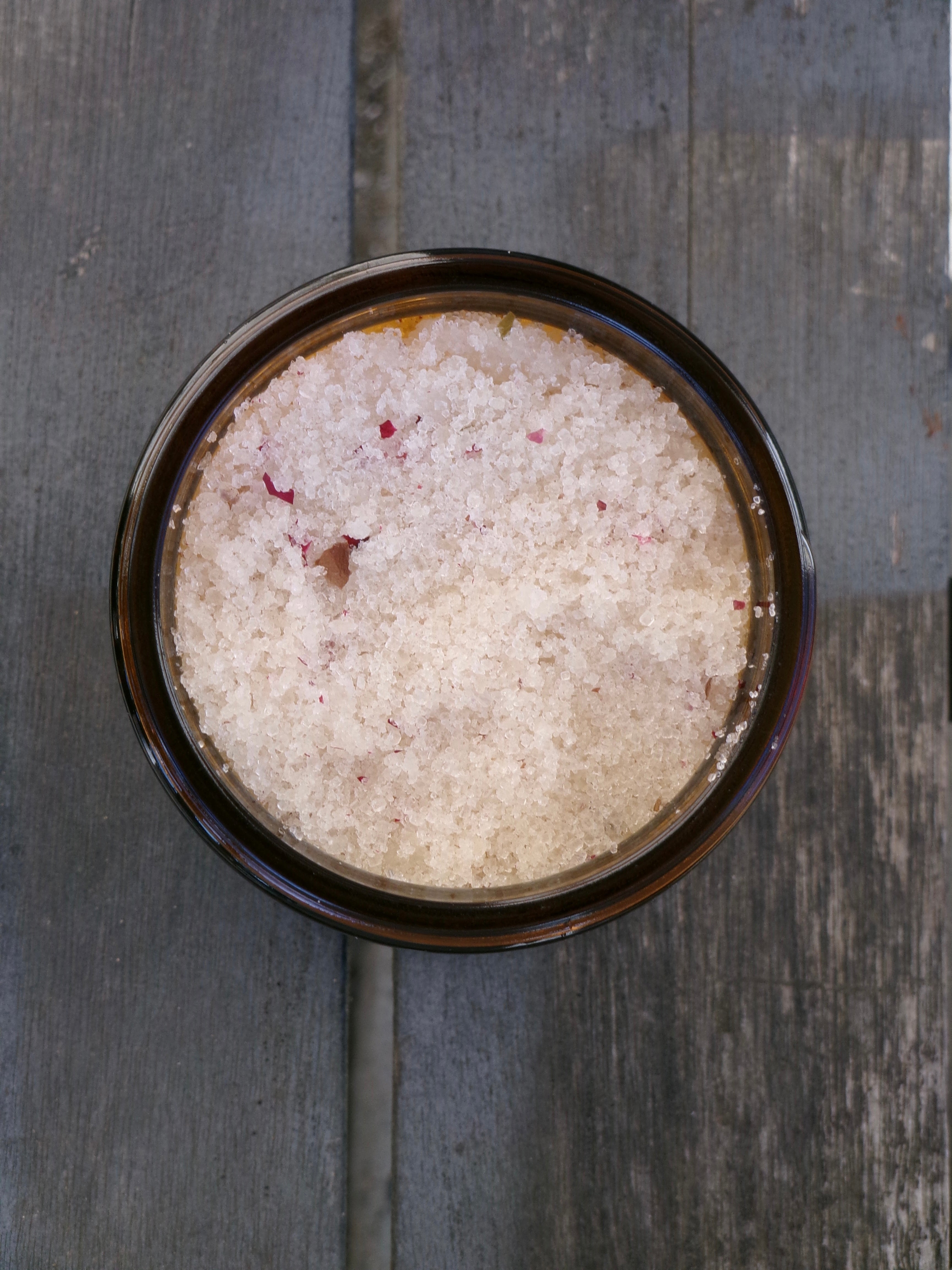 Organic Sugar Scrub + Organic Rose