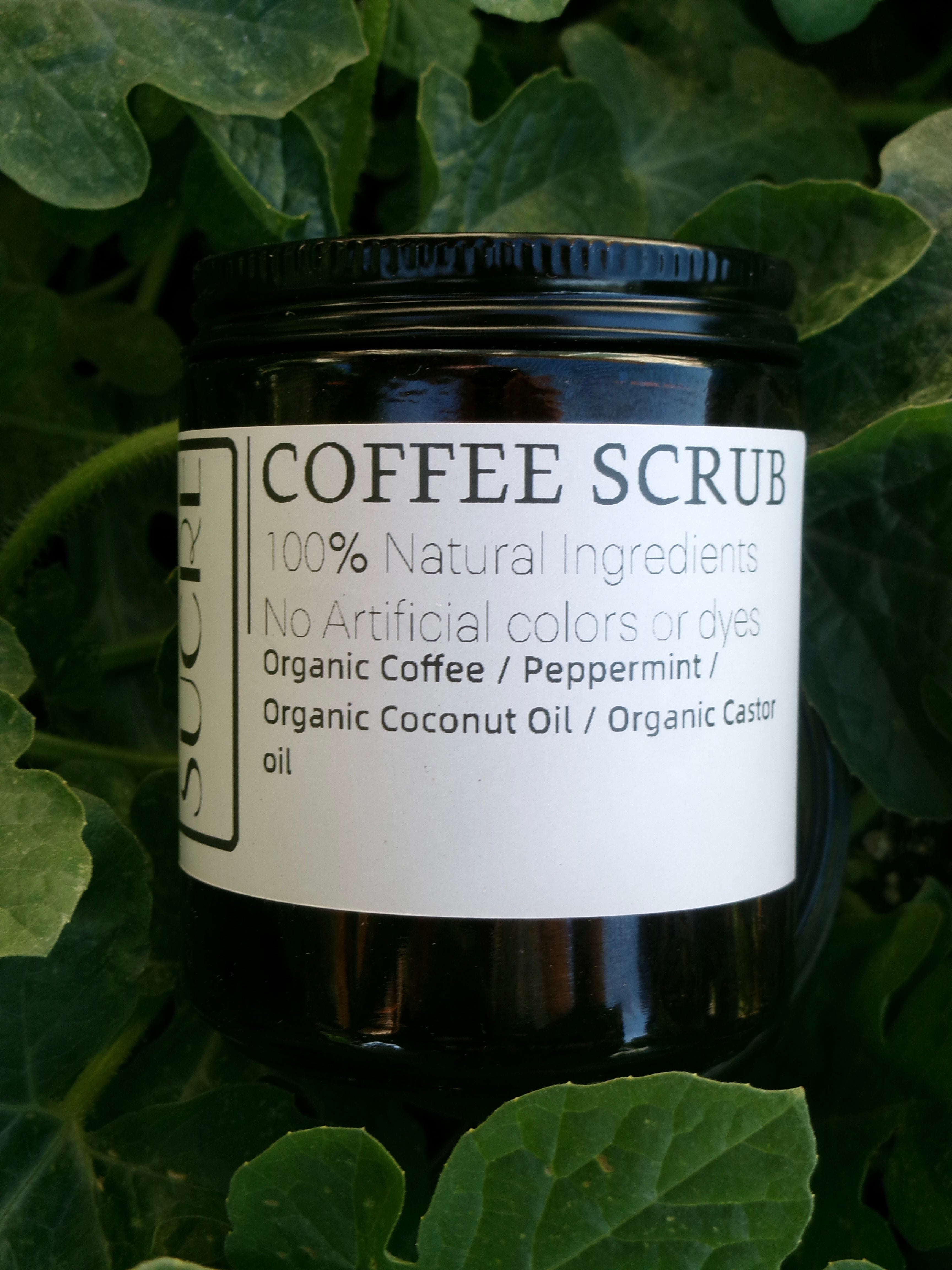 Organic Coffee Scrub + Peppermint